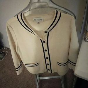 St John's Cream Knitted Sweater Collection